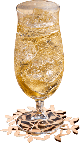 「りんご黒酢」のシュワップル ジンジャーエール版